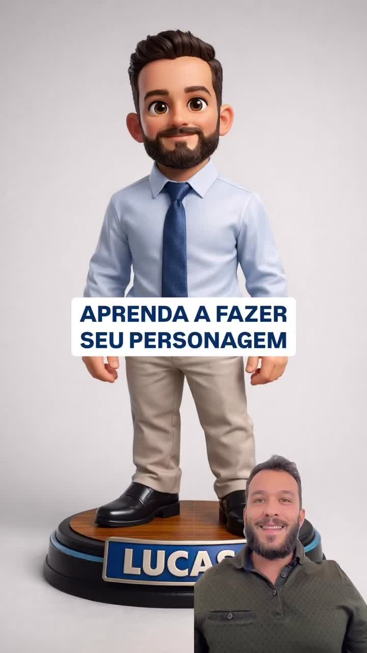 Bora aprender a fazer seu personagem Pixar com seu nome?